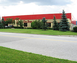Con Steel's 30,000 square foot facility located in Brampton, Ontario