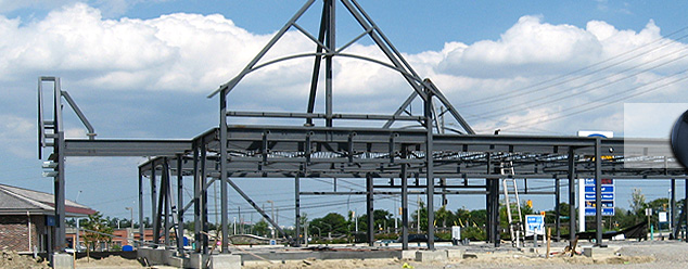 Con Steel manufacturer of steel-framed builders in Ontario, Canada.