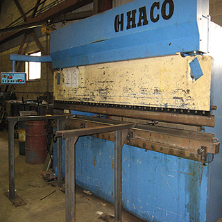 Press brake services available for bending and forming of metal